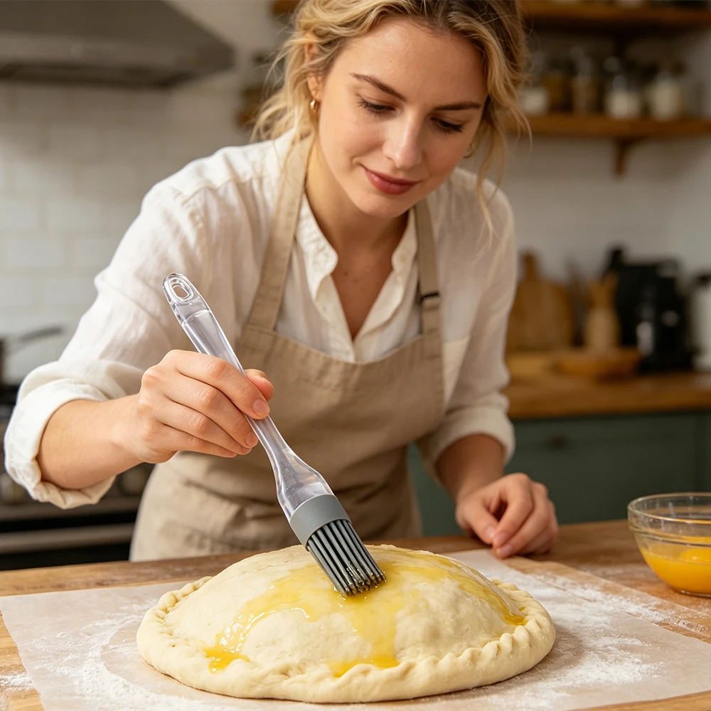 6 Stück Muffin- und Crumpet-Backringe, lebensmittelechter Edelstahl, antihaftbeschichtet, Gebäckform, für Pfannkuchen- und Keksebacken, für den Heimgebrauch in der Küche – Detail 16