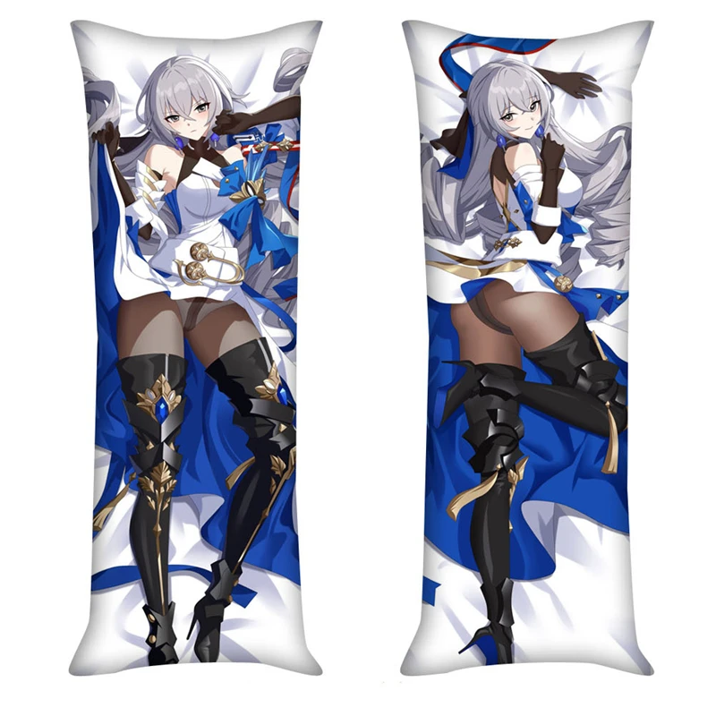 

Аниме игра Honkai: Star Rail Bronya Rand Cosplay Подушка «Dakimakura» чехол обнимающее тело Prop