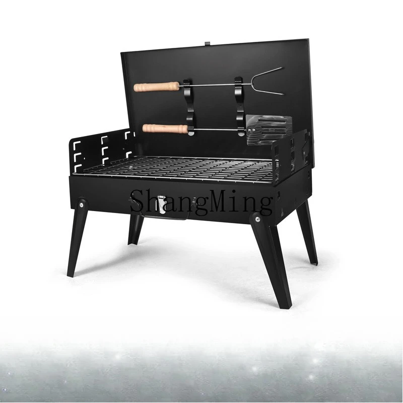

Портативный гриль DSA, утолщенный угольный гриль для дома и улицы