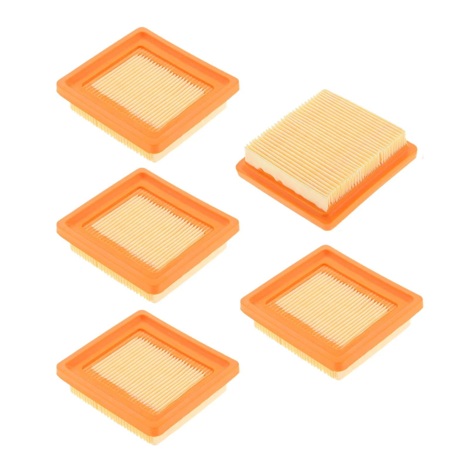 5Pcs String Trimmer Brushcutter Air Filter Fit for Stihl KM91R KM131 FS89 FS91 FS111 FS131 FS311 FC96 Air Cleaner 4180-141-0300