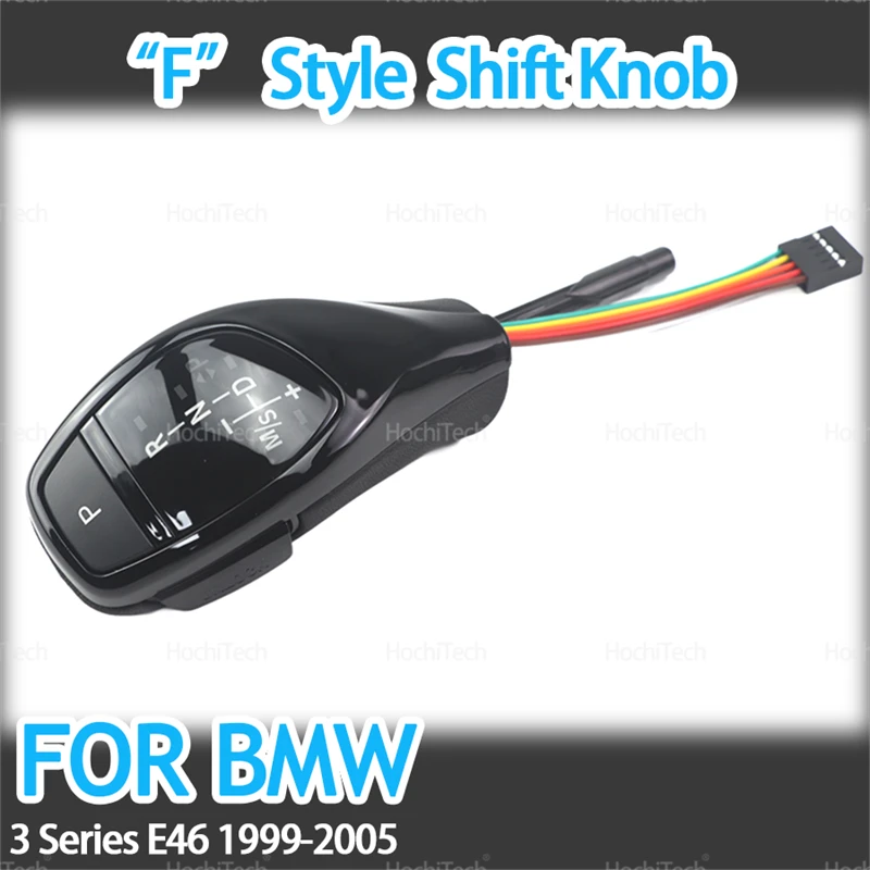 

Для BMW 3 серии E46 1999-2005 ручка переключения передач с большим пальцем светодиодная ручка переключения передач Plug and Play модификация замена
