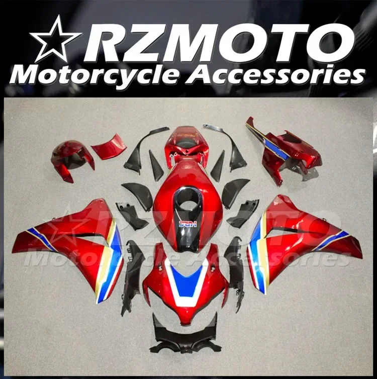 

4Gifts Injection Mold New ABS Fairings Kit Fit For HONDA CBR1000RR 2008 2009 2010 2011 08 09 10 11 Bodywork Set Cool Red