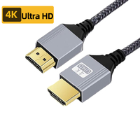 4K HDMI cable ultra-high definition TV laptop projector PS5 PS4 1M-10M 4K 120HZ 48Gbps for soft routing Wired laptop