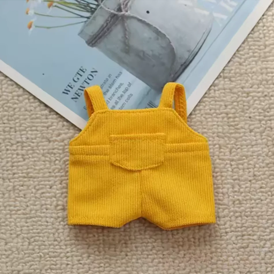 Labubu-ropa para muñeca, monos, accesorios, cámara pequeña, 15/17cm, Labubu V1 V2 V3, ropa para muñeca de peluche, juguete de bolsillo para regalo