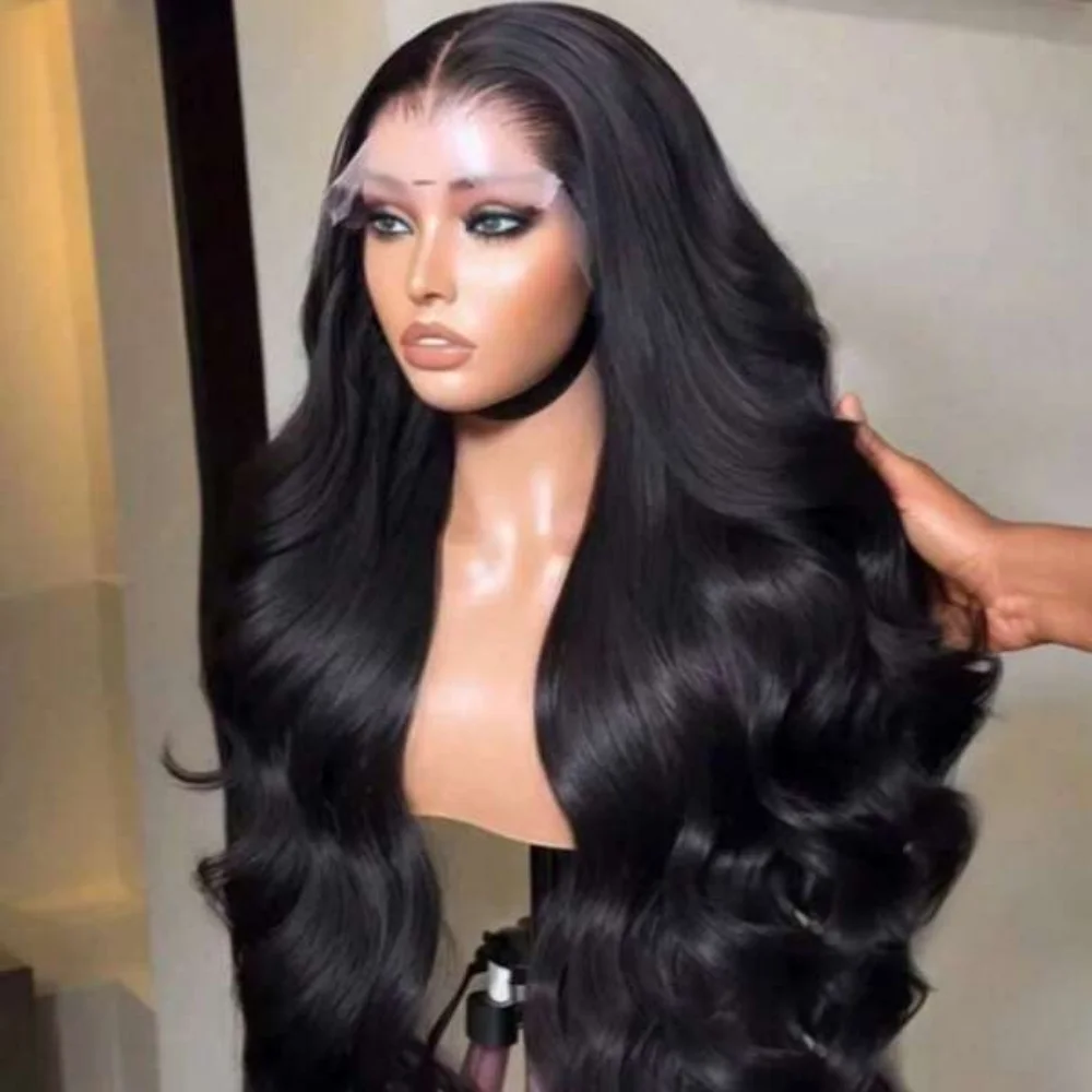 

Парики из 100% человеческих волос Объемная волна Парики из натуральных волос Предварительно выщипанные 13x4 Фронтальные парики Человеческие волосы HD Парик из кружева с объемной волной