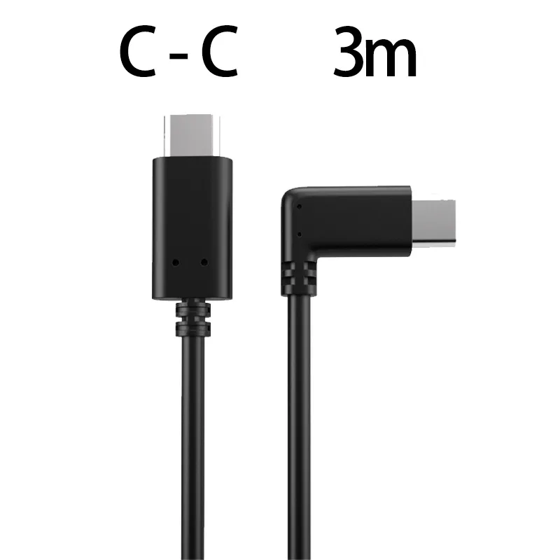 كابل لـ Meta Quest 3/3S 3.0 كابل ربط Steam VR عالي السرعة لنقل البيانات المستقر يمكن أن يلقي اتصال الشاشة لـ Quest 2