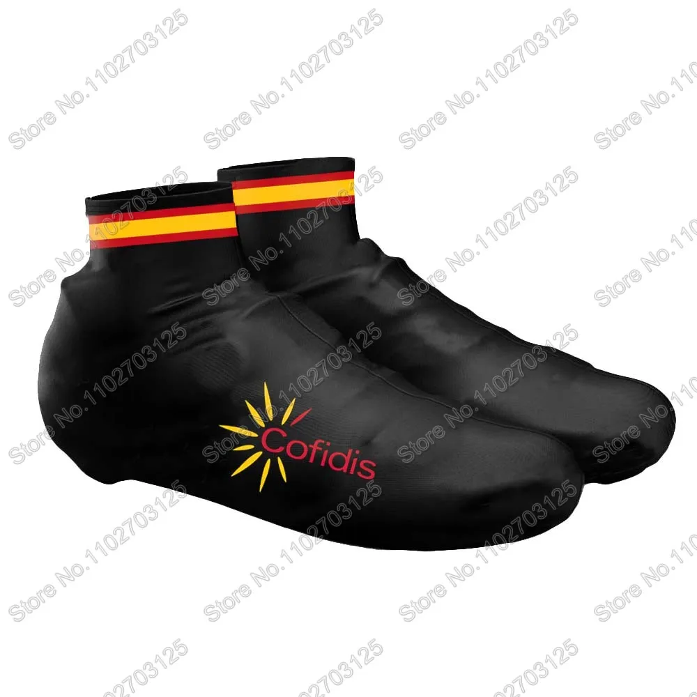 Cofidis Team 2024 Cycling Shoe Covers Road Bike Shoes Cover MTB Spain Jerseys Dust-proof Non-slip Outdoor Bicycle Overshoes