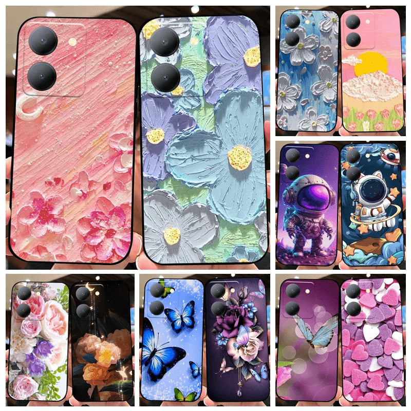 Coque en silicone antichoc pour VICalculator, coque de téléphone mignonne, Y78, Y78, Y78 Plus, pare-chocs, Y78, Chine, 5G, TPU, 256