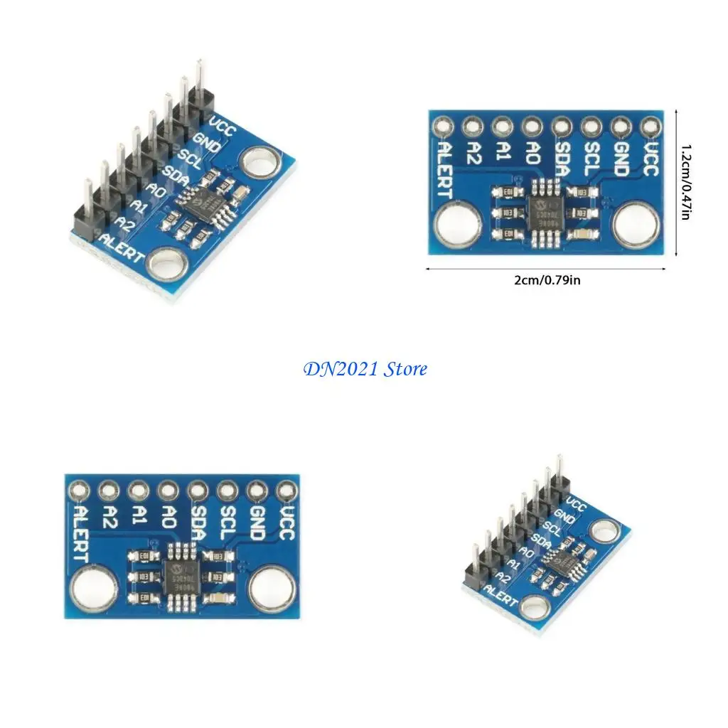 F3KE MCP9808 Placa temperatura I2C precisa para proyectos microcontroladores