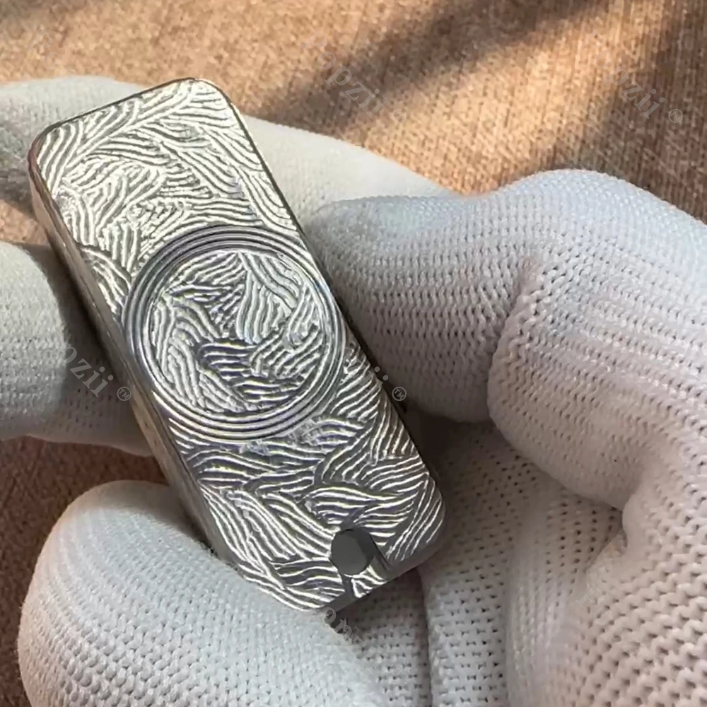 تانجو EDC تلميع التيتانيوم رائعة نحت الميكانيكية دفع المنزلق ألعاب التململ مكتب أدوات تخفيف التوتر القلق اللعب #3