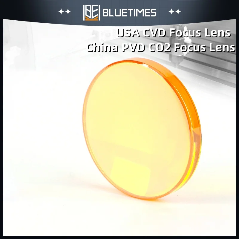 

BLUETIMES CO2 Focus Lens China PVD Focus Lens Dia.12/18/20/25mm USA CVD ZnSe Focus Lens ZnSe Focus Lens High Power CO2 Lenses