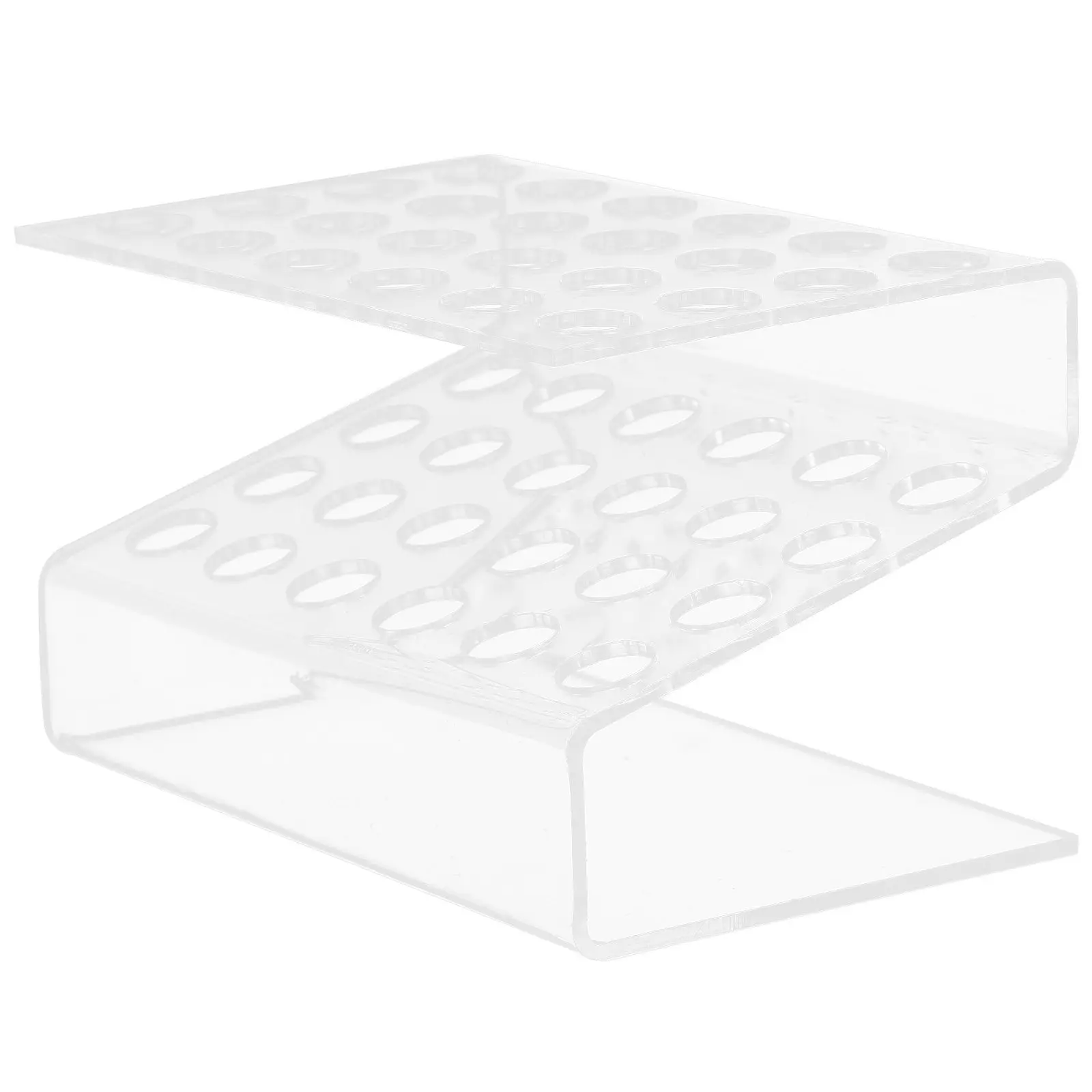 

Прозрачная акриловая подставка-органайзер для ручек, маркеров, карандашей, кистей, прочная, с несколькими отверстиями, для офиса и дома