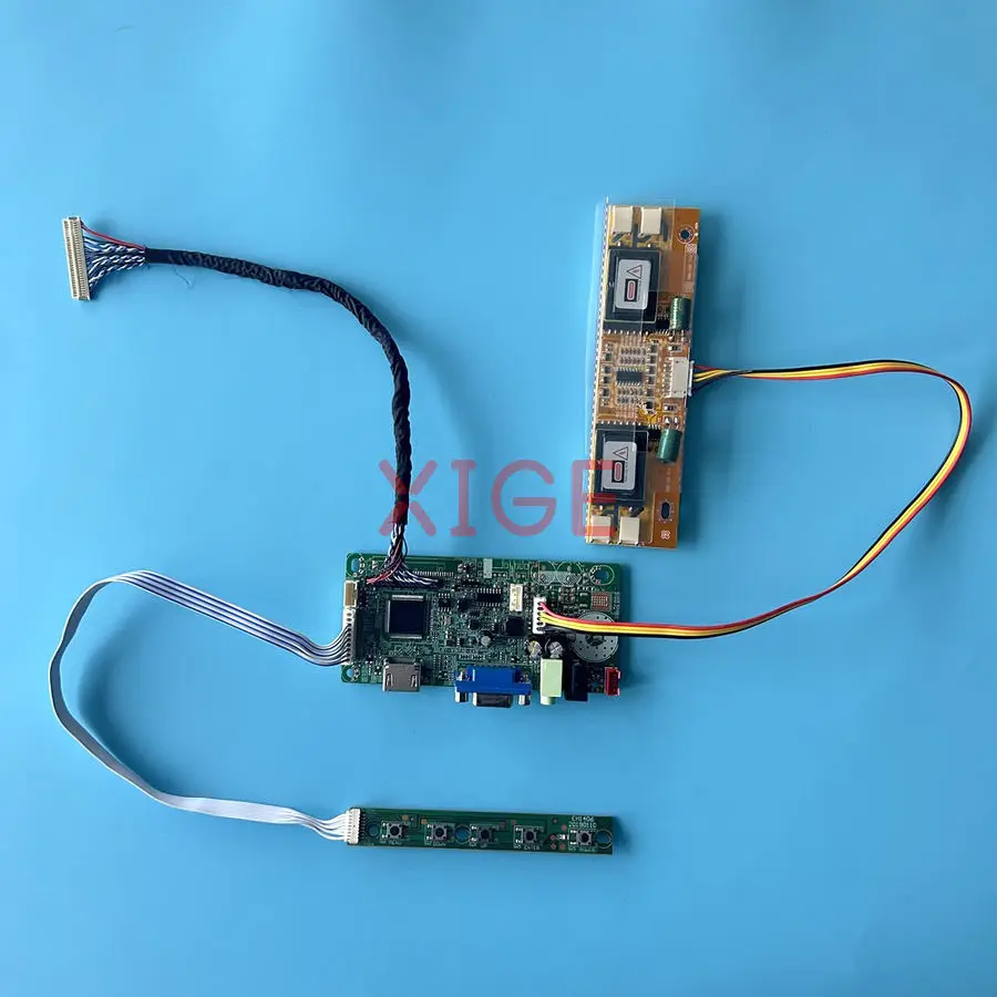 

Display Drive Controller Board Fit LM200WD1 LTM200KT01 M200O1 LTM200KP01 1600x900 30 Pins LVDS VGA+HDMI 4-CCFL 1600*900 Kit DIY