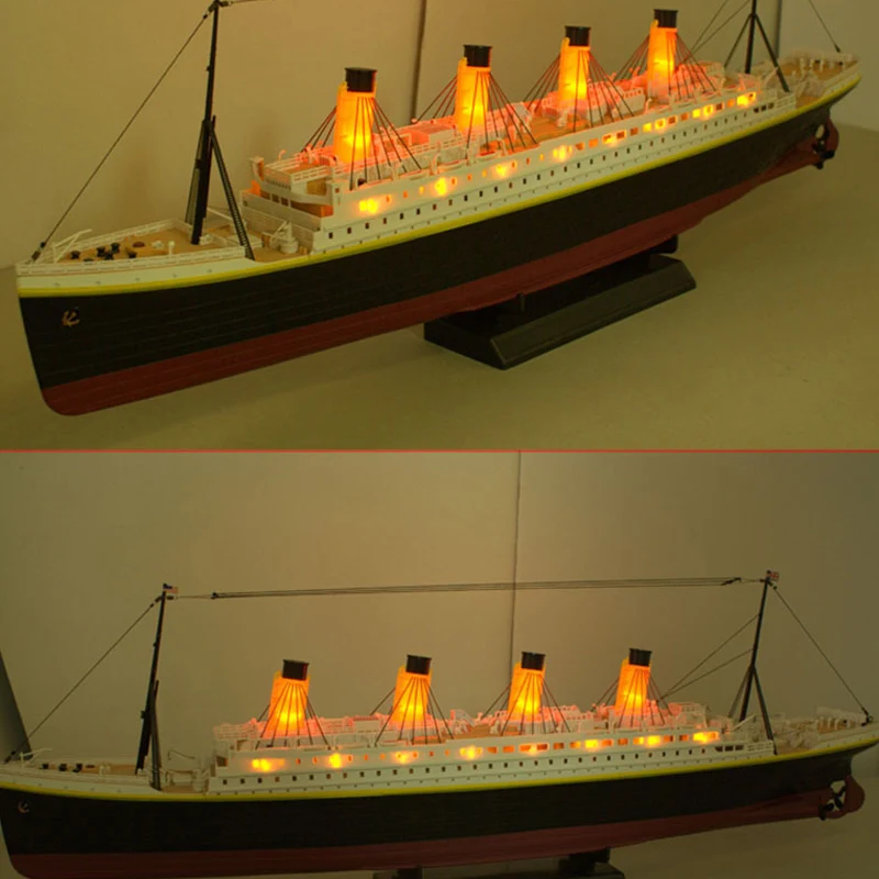 

80cm New Titanic Remote-Controlled Ship 3motor Cruise Ship Water-Based Toy Cruise Ship Model Racing Ship Desktop Decoration Gift