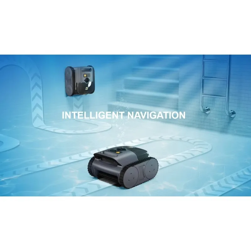 AKX Pool Robotic Cleaner Automatic Ppool Cleaning Equipment Wireless Roboticic Pool Vacuum Cleaner