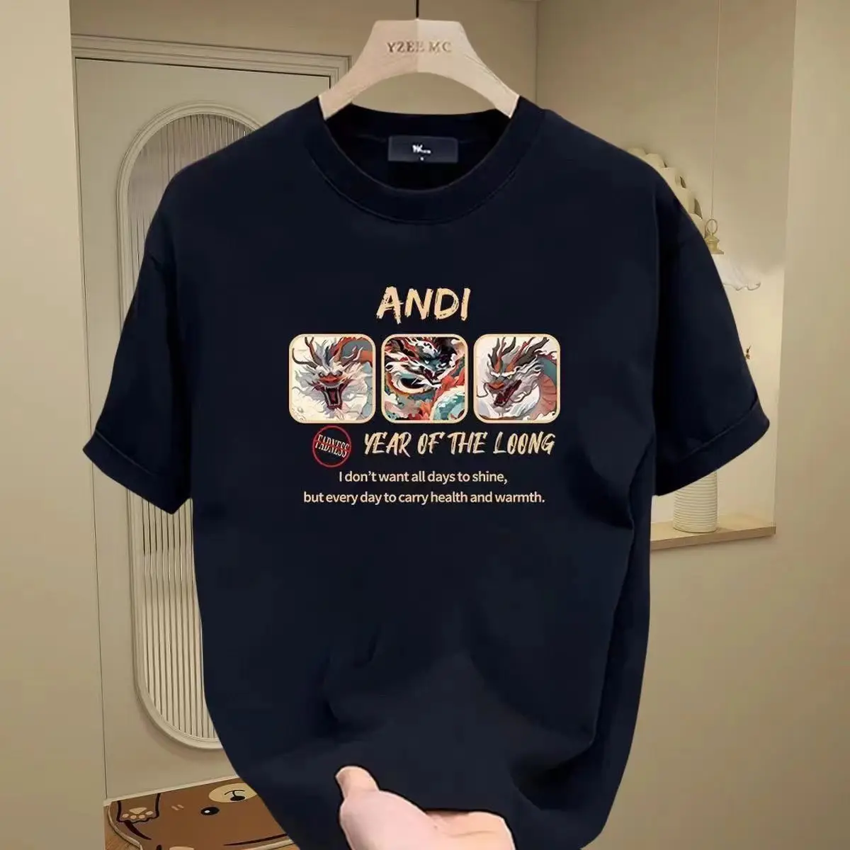 

Роскошные бренды Свободная хлопковая повседневная летняя футболка больших размеров с принтом и круглым вырезом с короткими рукавами для мужчин и женщин Топы большого размера