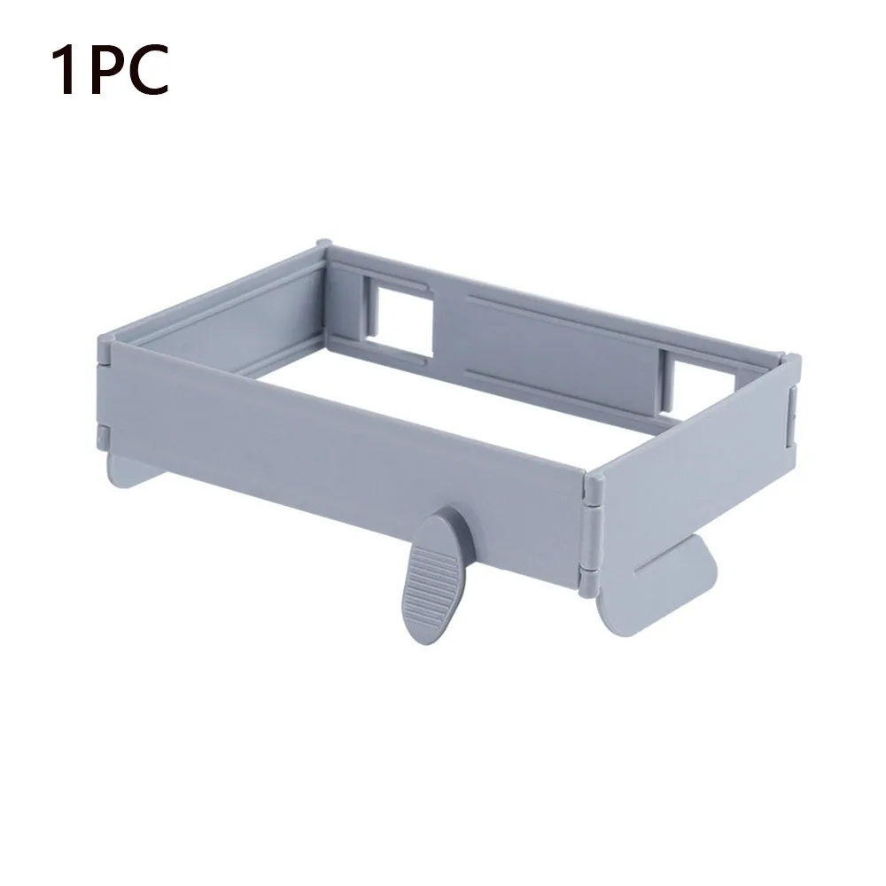Foldable Hanging Trash Bag Holder Bathroom Trash Can Rack Save Space Trash Garbage Bag Hanger Waste Bin Kitchen Storage Holder