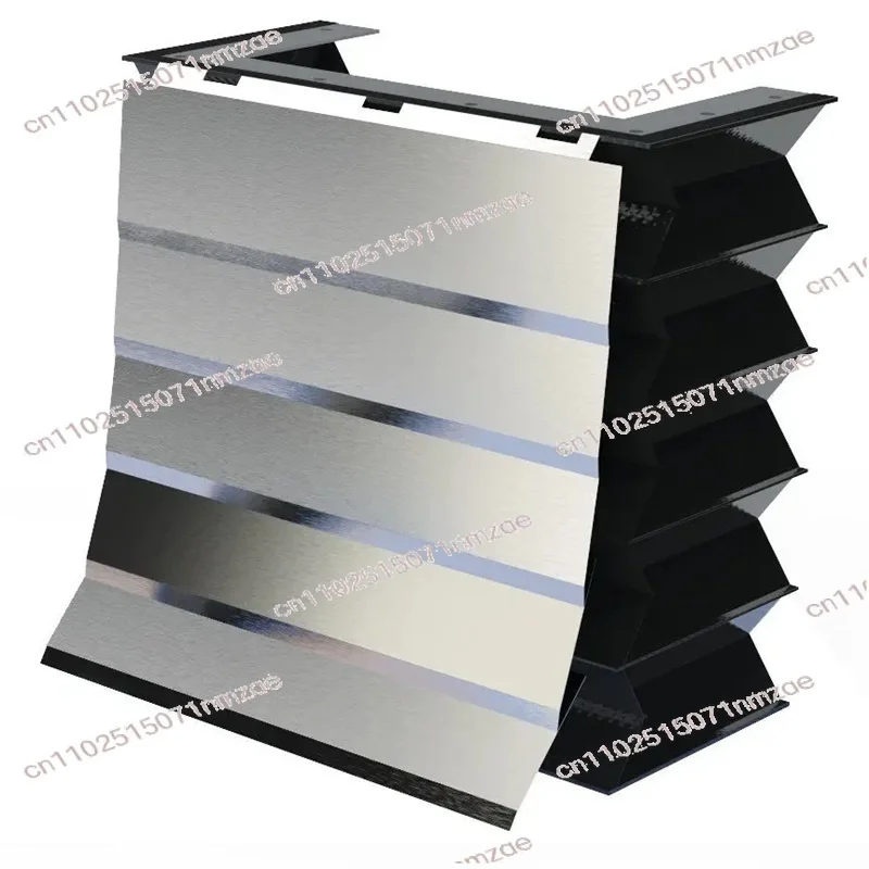 Boring Machine Custom CNC Armored Bellows Cover Telescopic Protective Shield