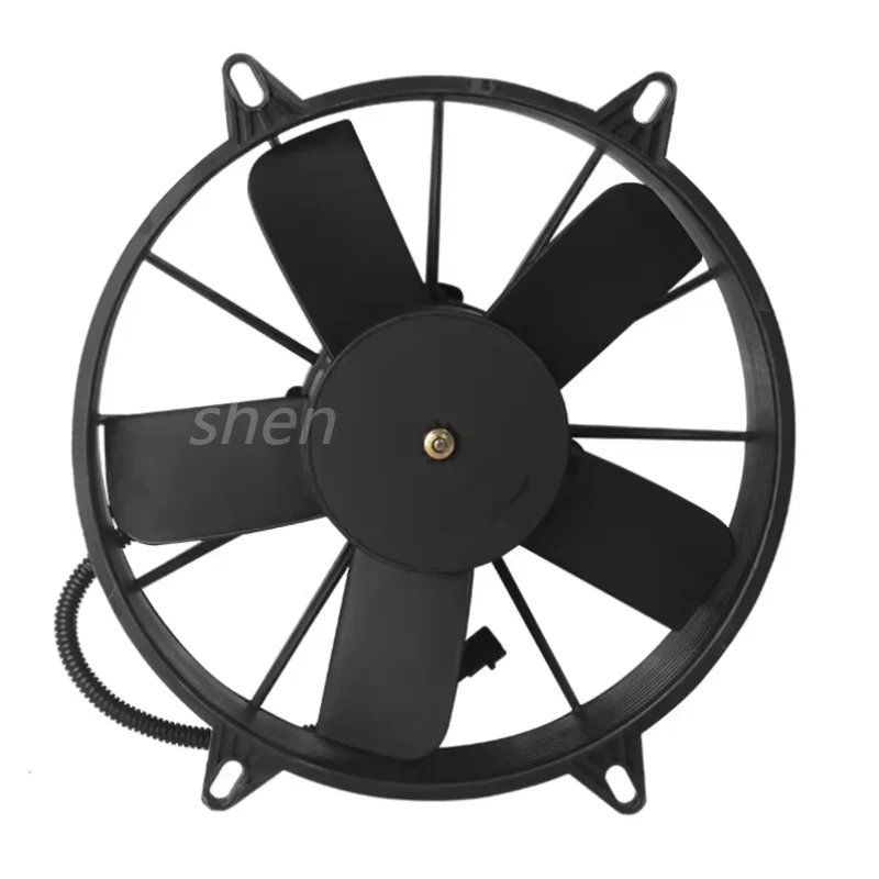 LNF254 11inch Radiator cooling fan For Bus car Water tank cooling fan DC Motor 12/24V  3200RPM