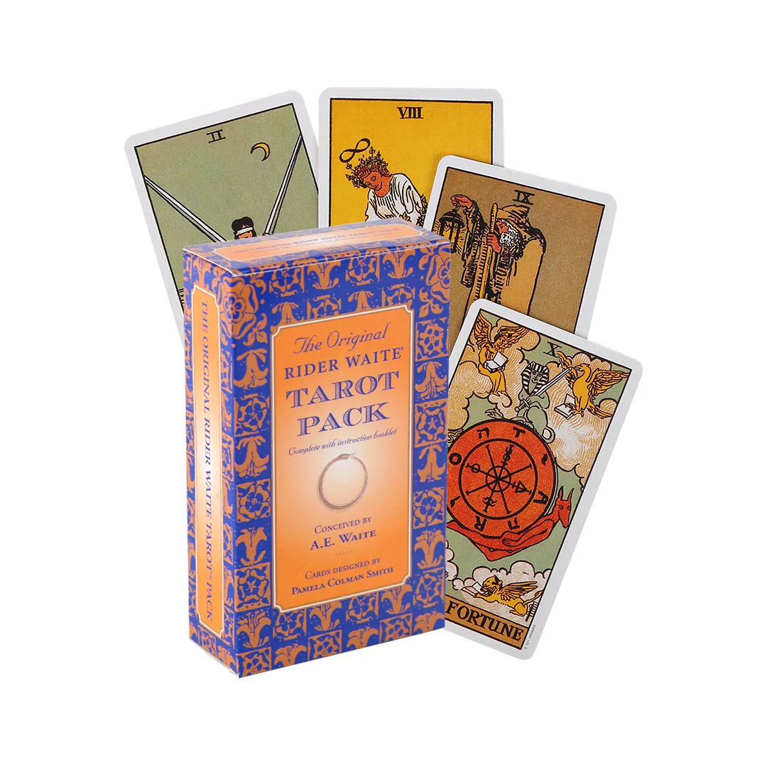 Rider Tarot Deck Tarot Card voor beginners met gids Relatie Waite Bordspel Begeleiding Waarzeggerij DIVIN