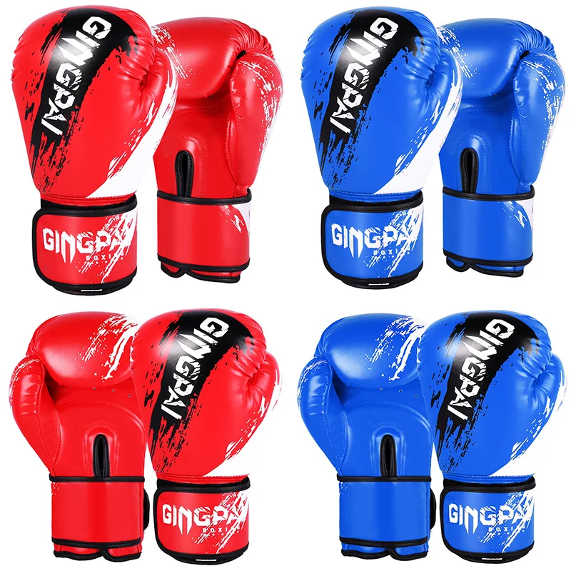 

Hot Sale 1 Pair Kids Adult Gift Children Kickboxing Kick Box Training Punching Sandbag Sports Fighting Gloves MMA Boxing Gloves