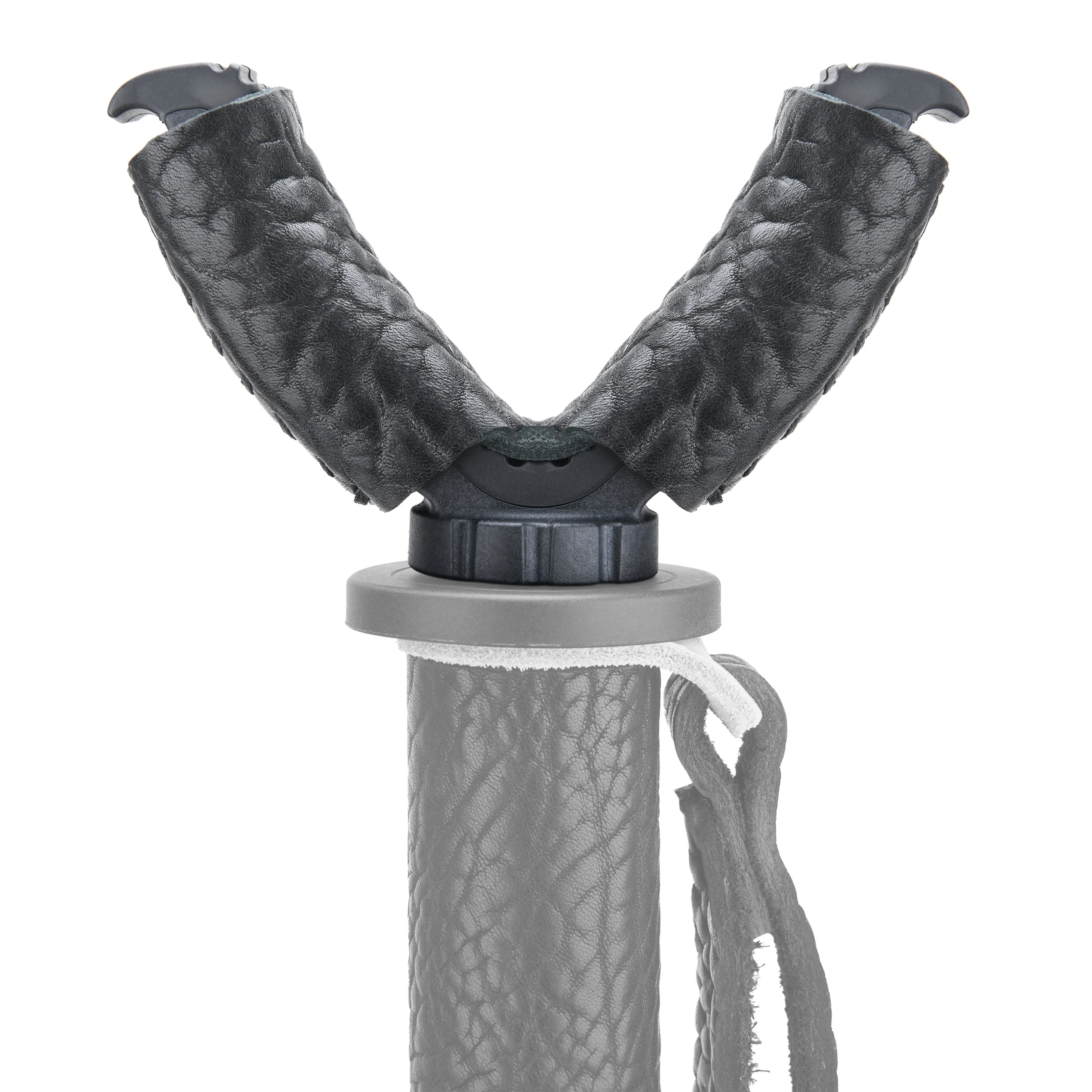 

Shooting V Yoke Mount Shooting Stick Rest Mount Monopod Tripod Holder for 1/4-inch Standard Monopods, Bipods, and Tripods