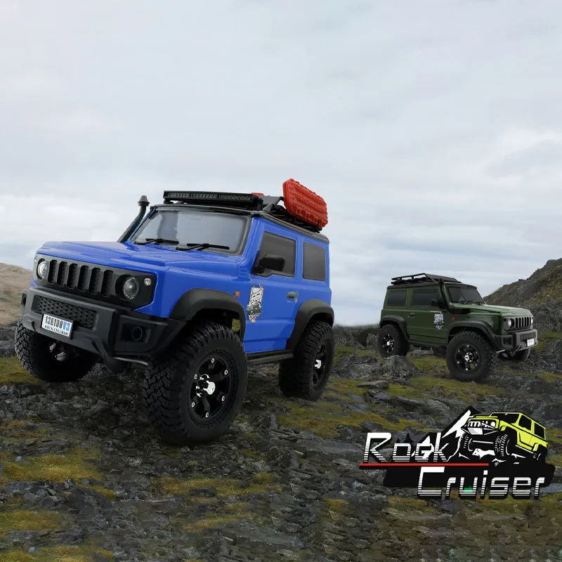 Samochód RC Rgt 1:10 4WD zdalnie sterowany terenowy crawler Rock Cruiser Rc-4 136100v3 4x4 wodoodporny elektryczny samochód zabawka dla dzieci