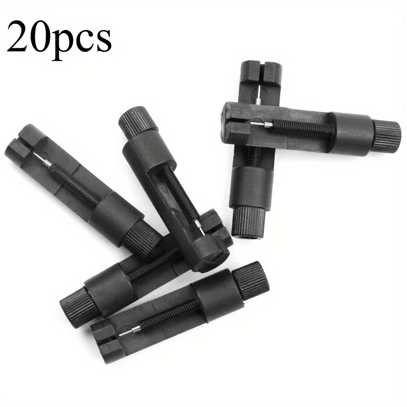 20 Pcs Bulk Plastic Watch Band Link Adjust Slit Strap Bracelet Chain Remover Adjuster Repair Tool Kit