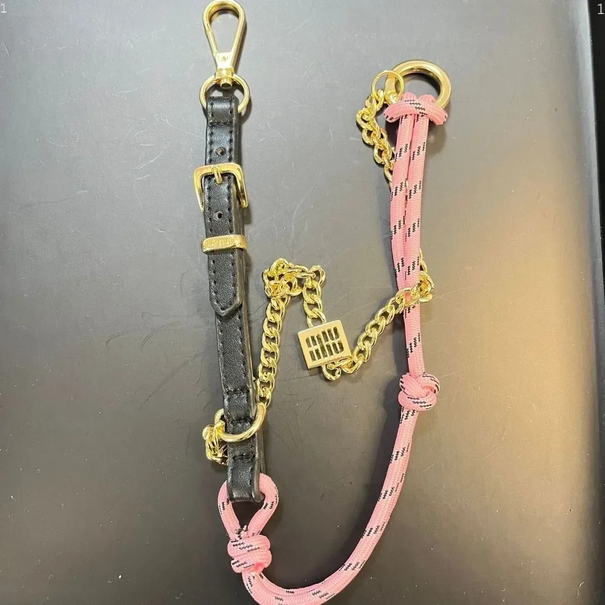 Sony Woven Rope Bag Chain Pendant Decoration DIY High-end Adjustable Small Accessories Fashionable Temperament Accessories