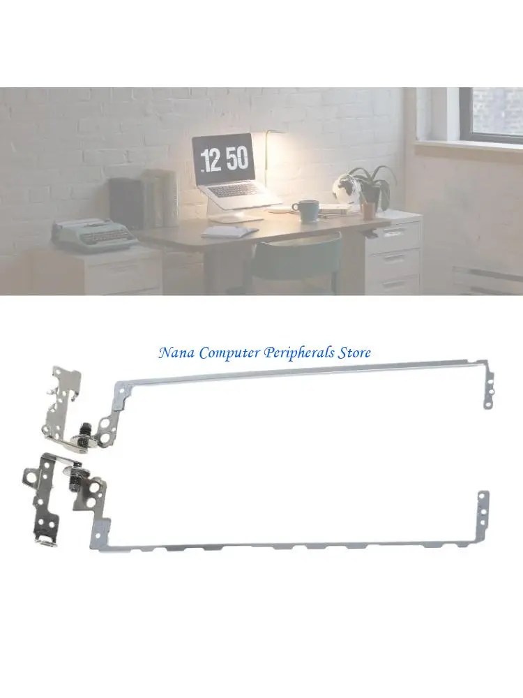F68C Right & Left LCD Hinge Set Replacement for HP 250 255 TPN-C129 C130 15-BW