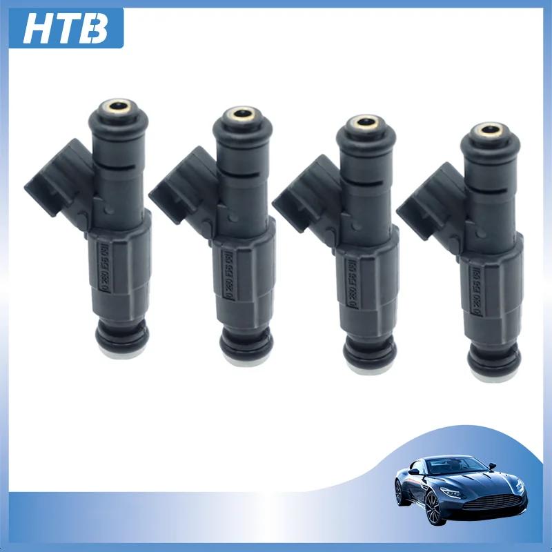 4 шт. новая 0280156081 топливная форсунка для морского Mercruiser V8 350 MAG 5.0L 4.3L MX 6.2L MAR102-8N M02081X8 12567905 0 280 156 081