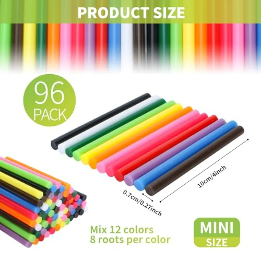 MATUFF Colo Hot Glue Sticks Mini 0.27