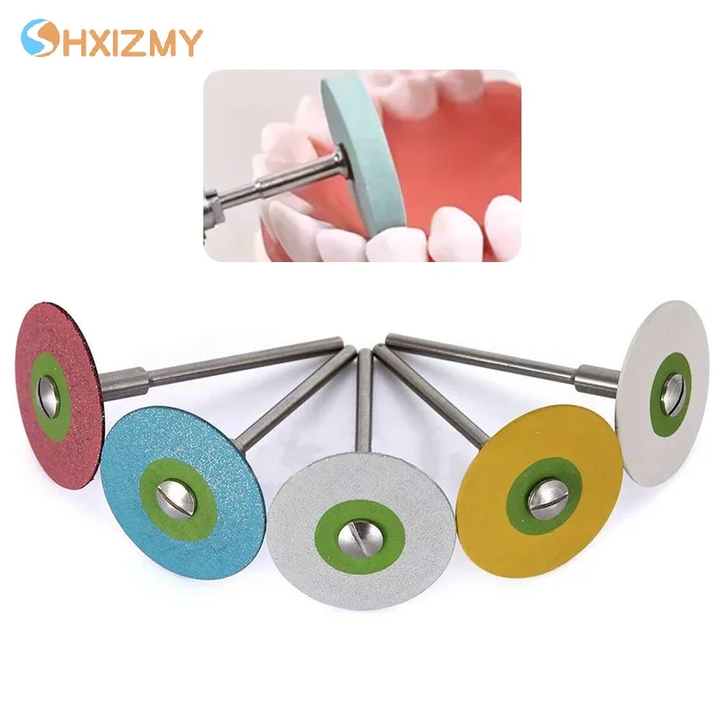 

1Pcs Dental Polishing Discs Rubber Diamond Polisher Wheel Disc Dental Materials Teeth Whitening