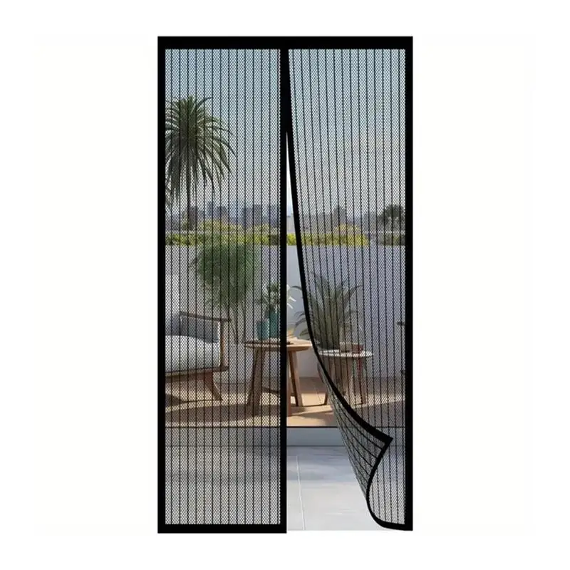 

Summer mosquito-proof door curtain, door screen window, non-punching, insect-proof and mosquito-proof suction screen door curtai