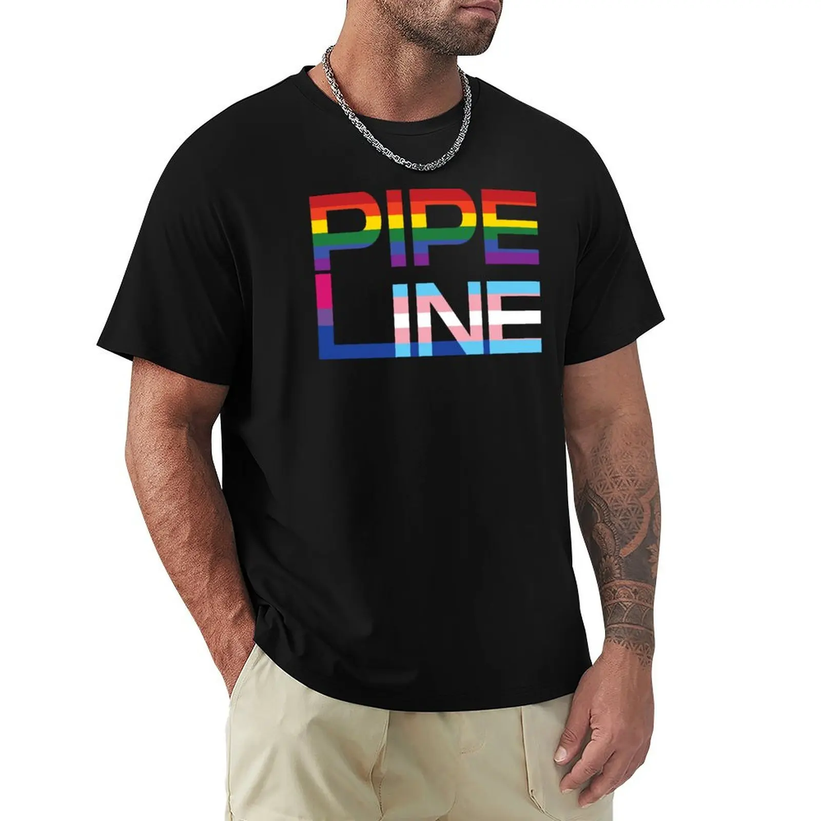 Pipeline Base Logo T-Shirt Outdoor Working T-Shirt