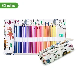 Ohuhu Colored Pencil Professional Oil Color Pencil Set Soft Wood Watercolor Crayon Drawing Pencils School Kid Art Supplies