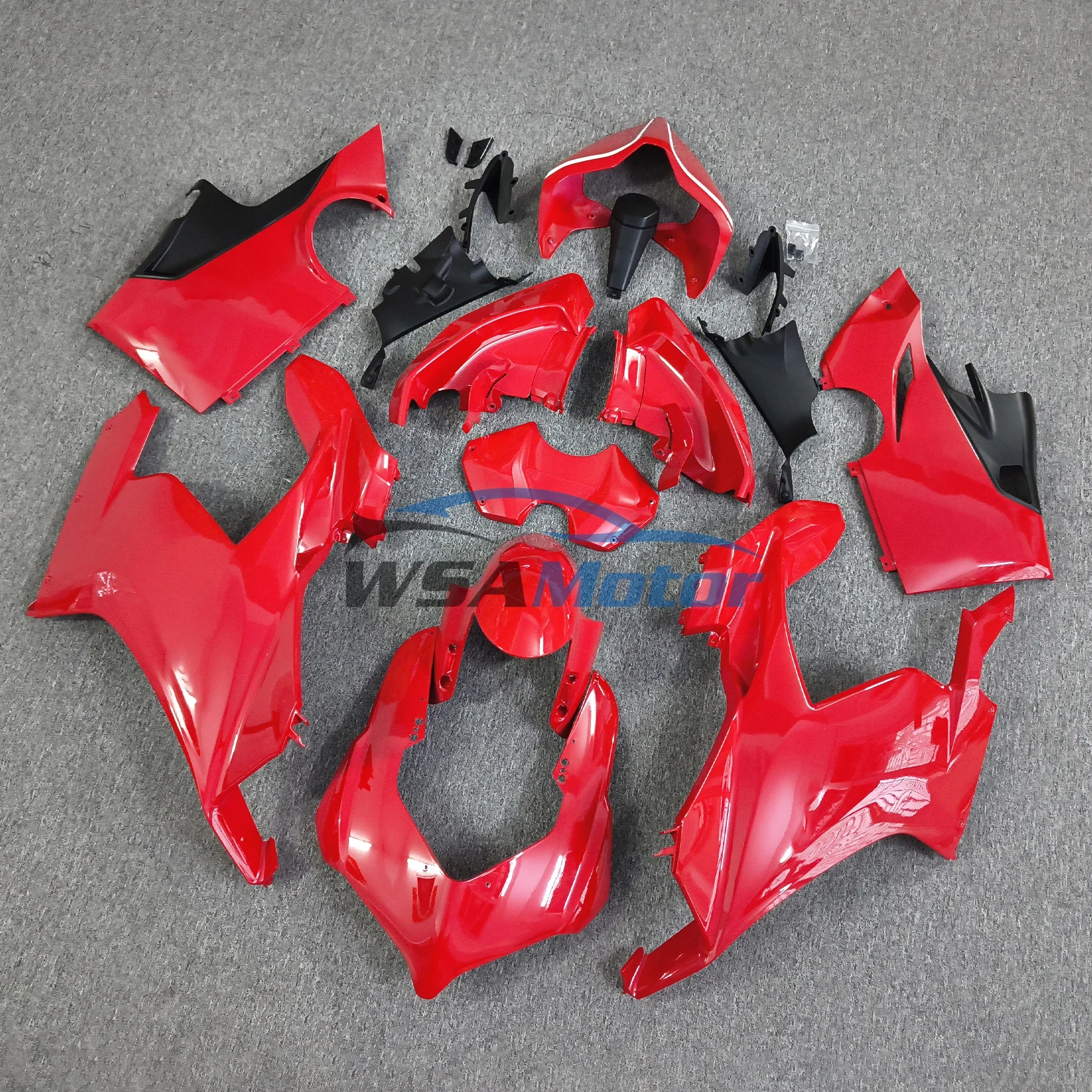 For DUCATI Panigale V4 V4S 2017 2018 2019 2020 Carbon Painted Modified Parts Fairing Kit Motorcycle Accessories 2