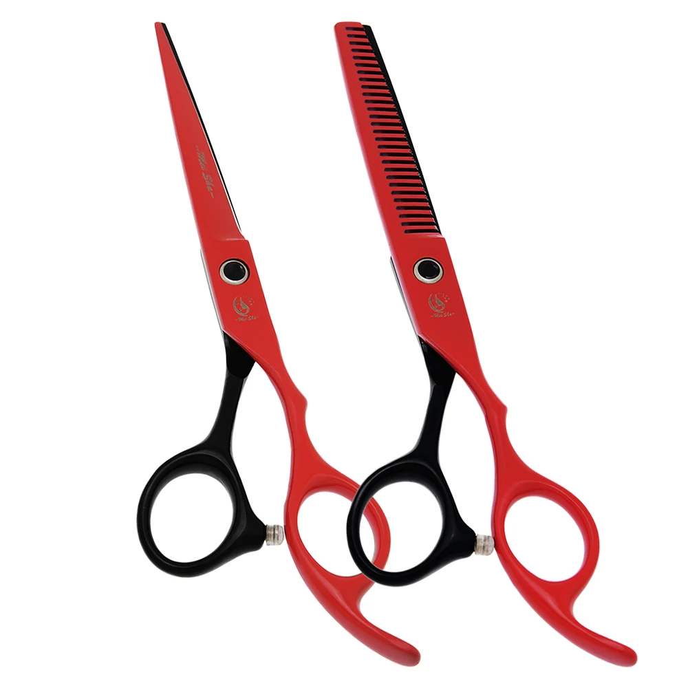 

6.0 Inch Professional Hair Scissors Salon Hairdressing Scissors Japan Steel Barber Hair Cutting Thinning Styling Shears A0074A