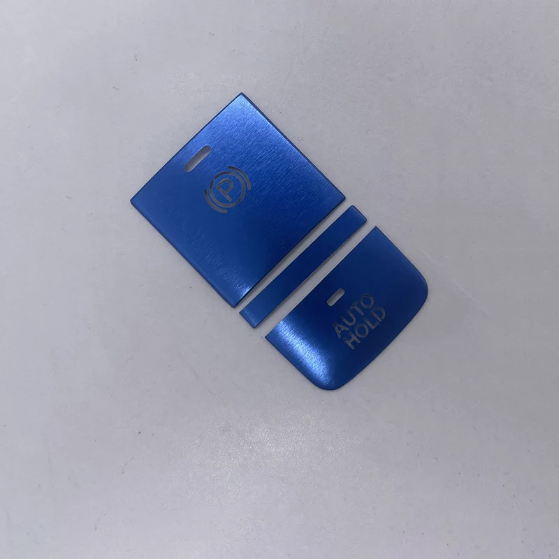 Electronic handbrake P gear button decoration metal sticker Car interior decoration products for Nissan Pathfinder 2024