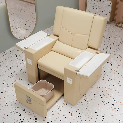 

Nail Beauty Sofa Electric Foot Massage Armchair Hand and Foot Care Multifunctional Eyelash-Beauty Sofa Foot Chair