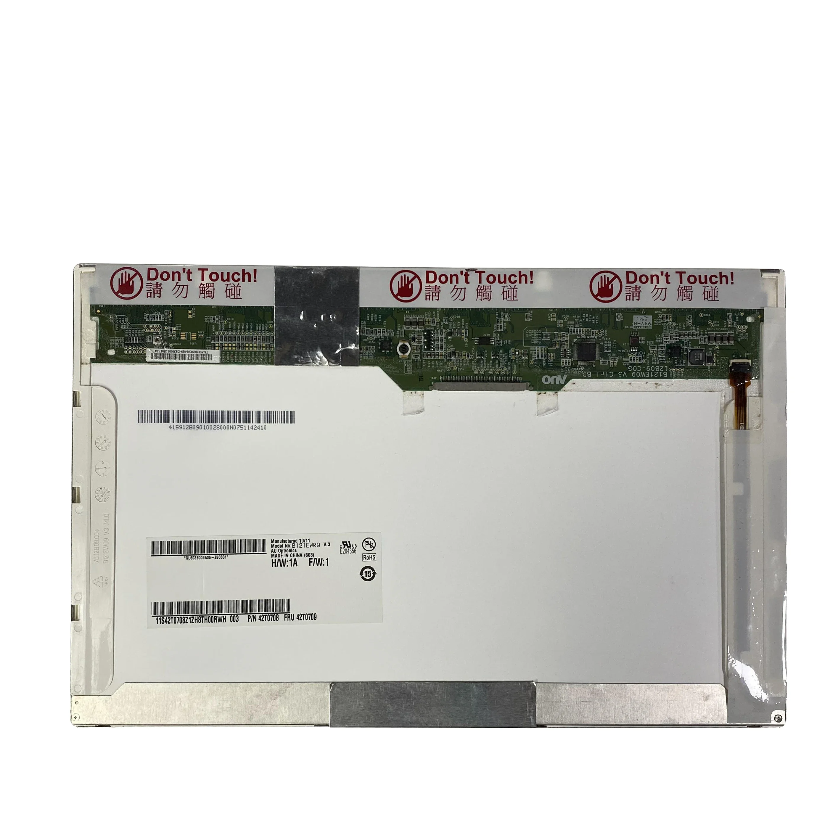 Original B121EW09 V.3 12.1 Inch Laptop LCD Screen Panel 30 Pins For Lenovo IBM X200 X201 X201i