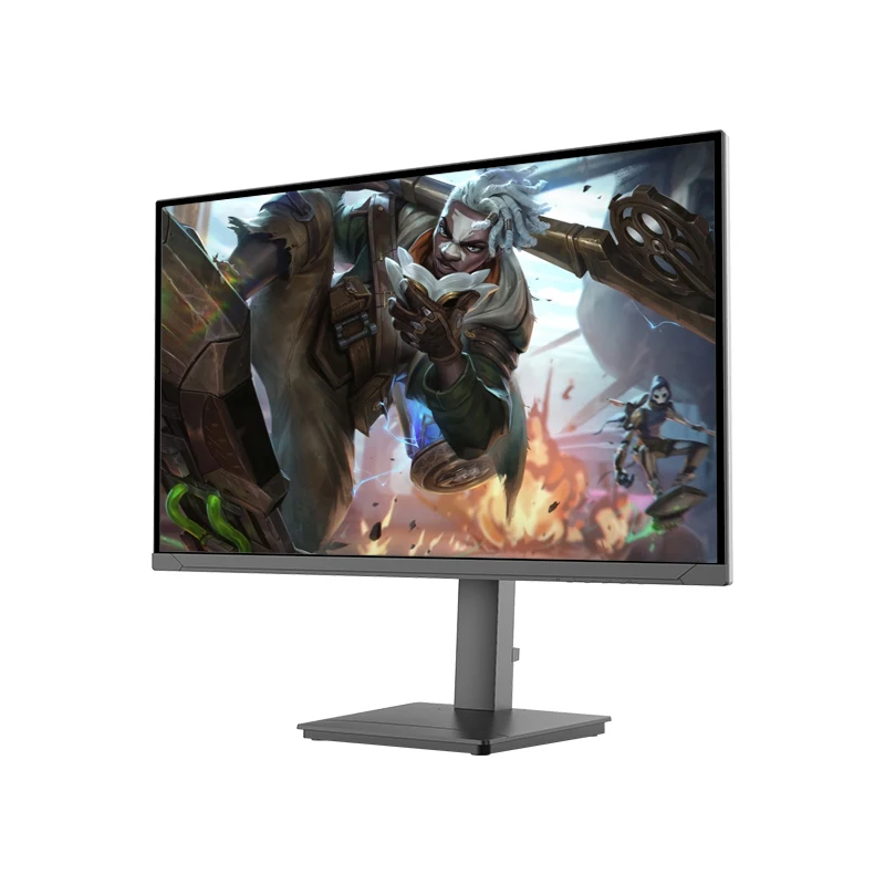 27 Inch Full HD ultra Wide LED Gaming Monitor IPS LCD with 165Hz Refresh Rate DVI Interface Lifting Base