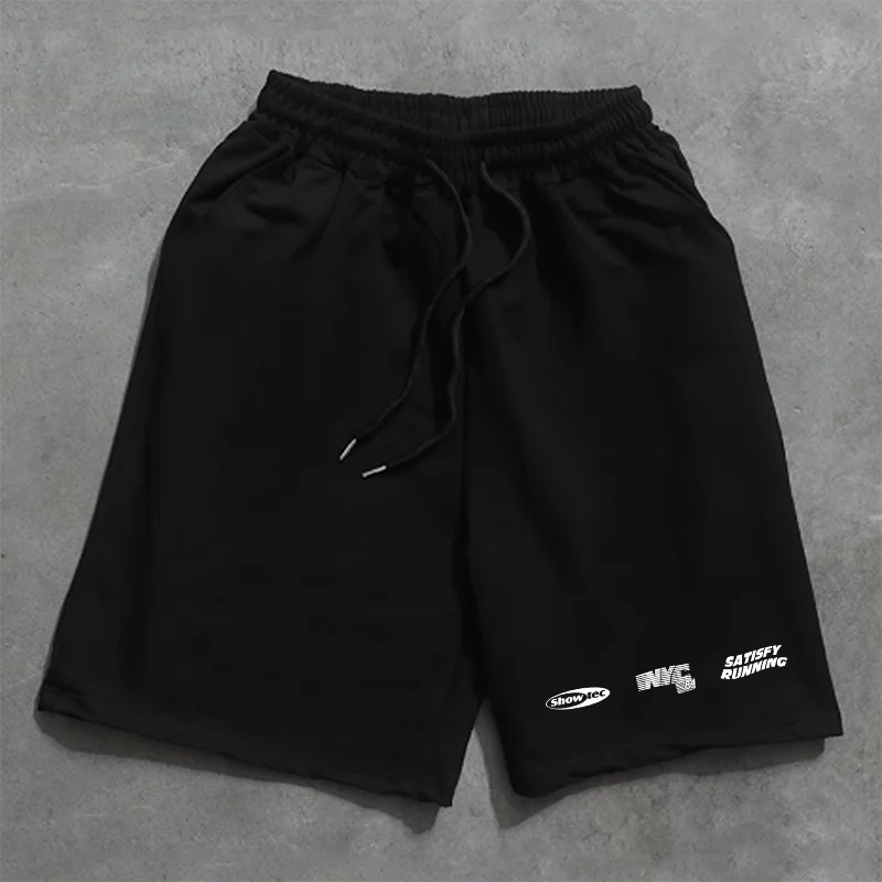 Casual Wide Leg Shorts Couple Style Youthful Energy Summer Collection Men's Women's Short Pants Daily Wear Comfort Fit