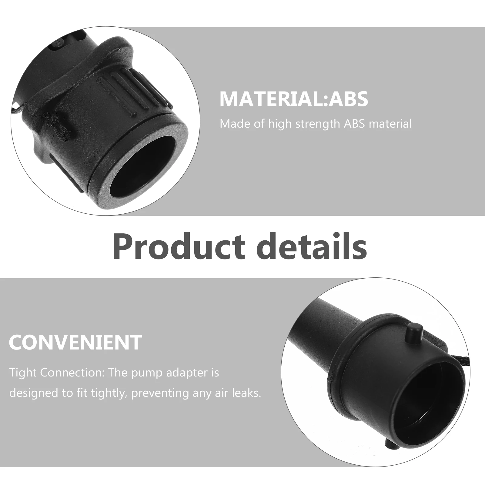 

Air Valve Connector Pump Adaptor Adapter for Inflatables Hose Conversion Adapters Converter Inflator