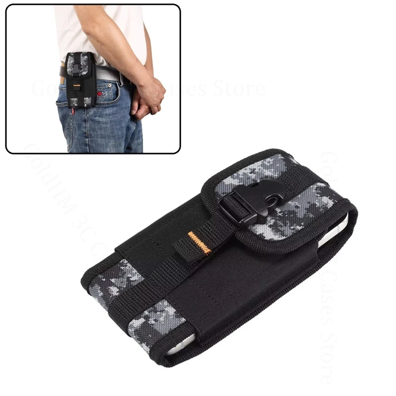 

Camouflage Phone Card Holder Case For Itel Super 26 S25 Ultra Phone Pouch Waist Bag For Itel RS4 S24 S23 Plus S18 Pro P65C P55 T