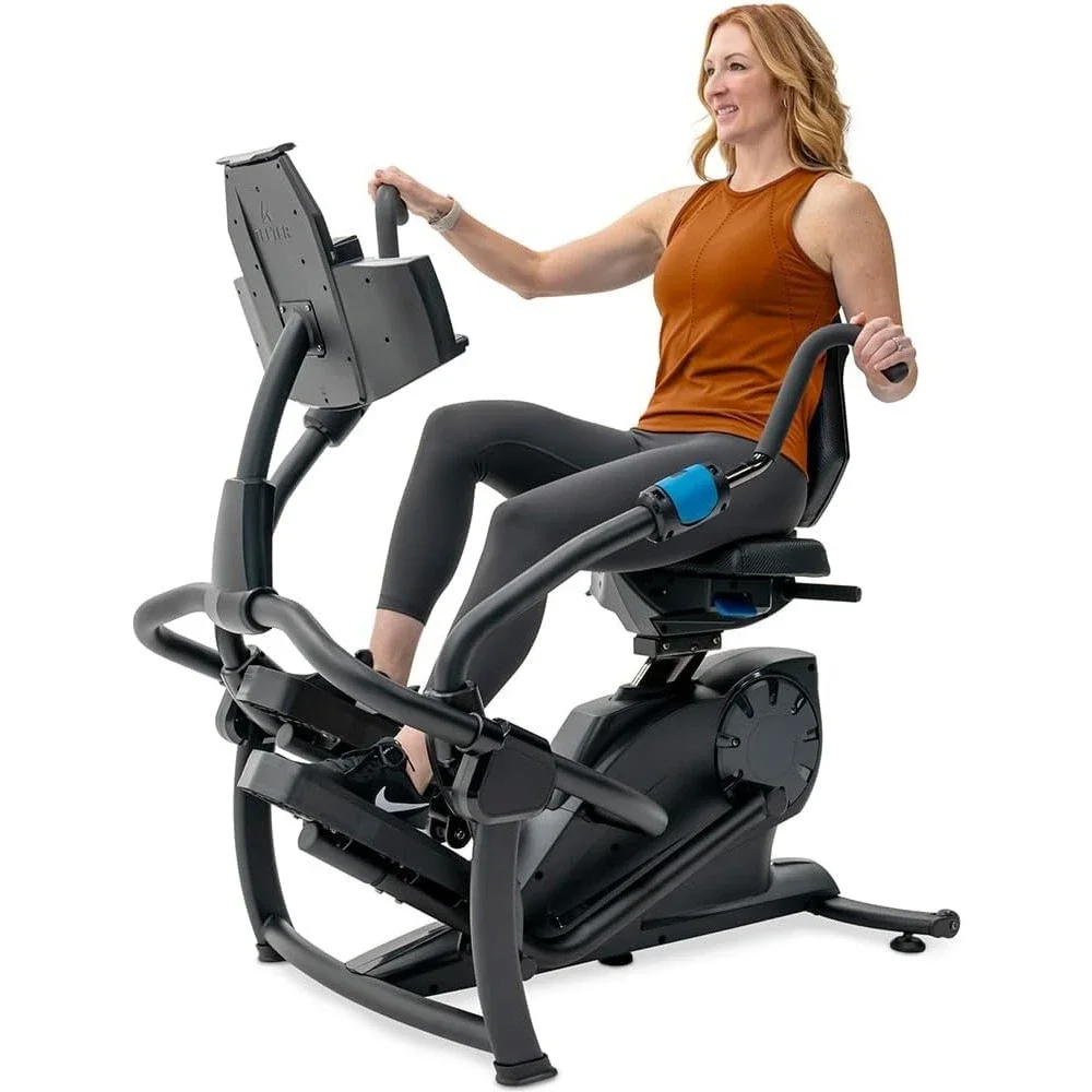 

FreeStep Recumbent Cross Trainer Stepper, Zero-Impact Exercise Bike Alternative w/Patented Physical Therapy Stride, Up to