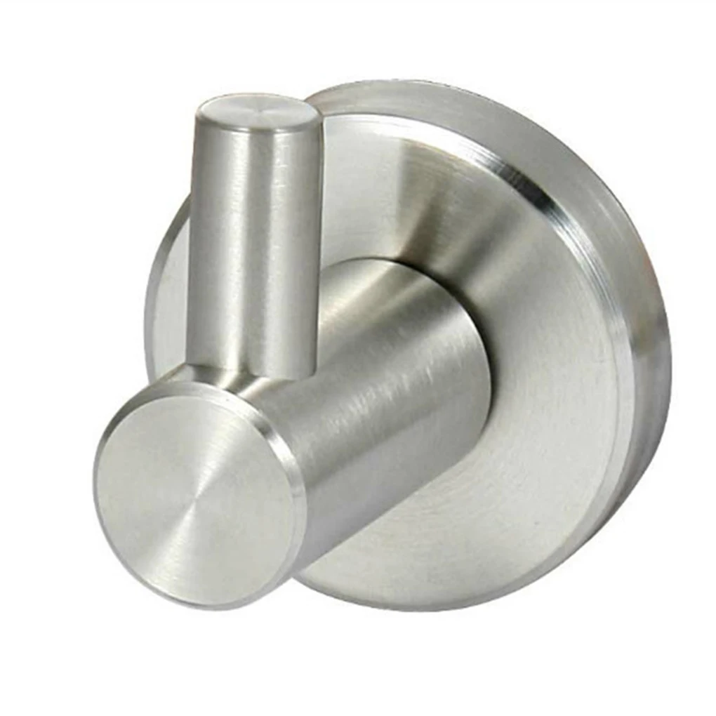 

Home Hotel Clothes Pants Hat Cap Hanger Bathroom Wall Hook Apartment Stainless Steel Cleaning Tool Holder Accessories