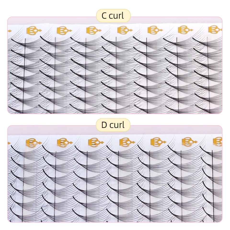 Lashprofessor Premade 볼륨 팬 5D 6D 8D 캐시미어 자연 속눈썹 확장 개별 속눈썹 밍크 가짜 속눈썹 메이크업 Cilios