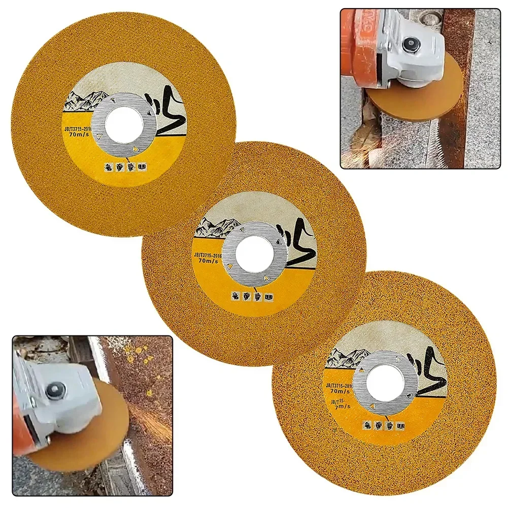 1x 100mm 50 100 200Grit -Diamond Sharpening Wheel Cutting Disc -Diamond Angle Grinding Wheel Sanding Disc Polishing Tool