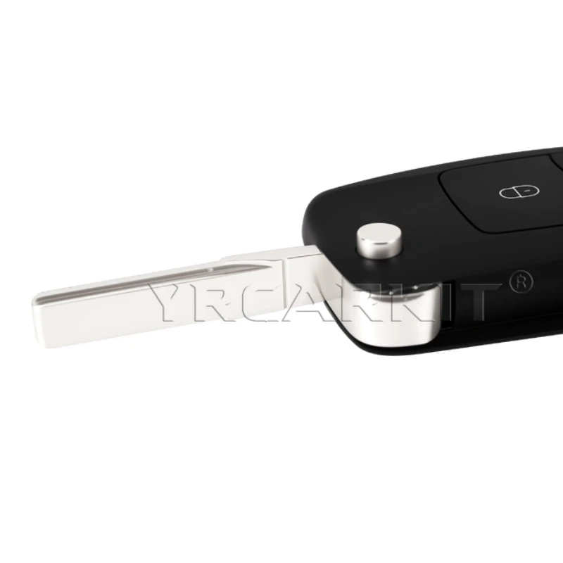 ل Volkswagen VW Fox Gol Sharan 2010 + Saveiro 2009-2012 6QE959753 بولو فليب 3 أزرار 6QE 959 753 مفتاح السيارة عن بعد فوب 434 ميجا هرتز